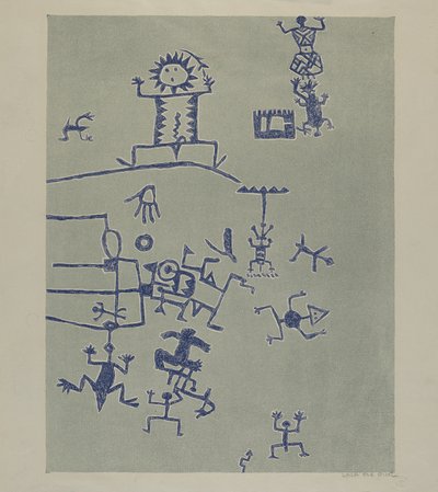 岩画 - 迹象 作者 拉拉夏娃里沃尔