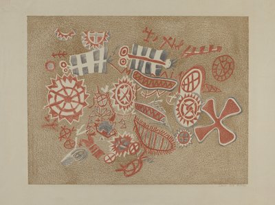 岩画 作者 拉拉夏娃里沃尔