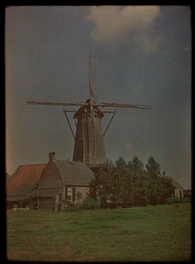 泽伊斯特 Het Klompje（或：De Klomp）小村的磨坊，位于 Koppeldijk 上 作者 兰伯特·亨德里克·范伯克