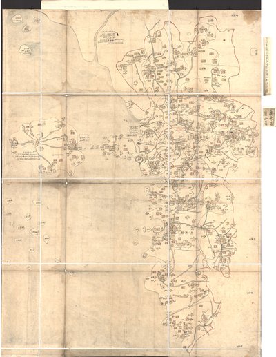 大明一统山河图》。loc 2002626778-10 作者 兰登华纳