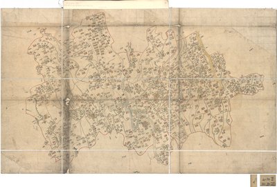 大明一统山河图》。loc 2002626778-8 作者 兰登华纳