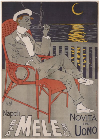 E.& A. Mele Ci., Napoli.新人》，1900年 作者 拉斯科夫斯基