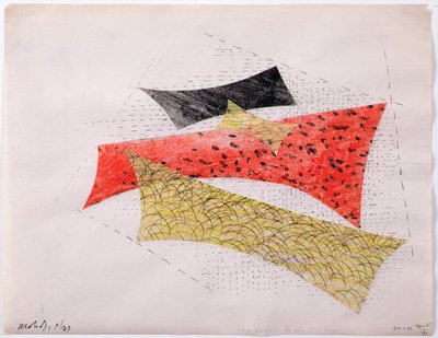 抽象构成 作者 拉斯洛·莫霍利·纳吉（Laszlo Moholy Nagy）