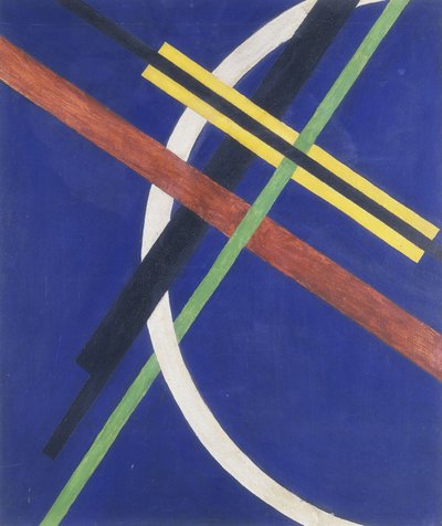 建筑I，1922年 作者 拉斯洛·莫霍利·纳吉（Laszlo Moholy Nagy）