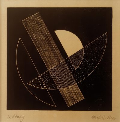 无题（建构主义作品） 作者 拉斯洛·莫霍利·纳吉（Laszlo Moholy Nagy）