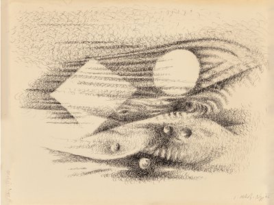 节奏的波浪，1946年。 作者 拉斯洛·莫霍利·纳吉（Laszlo Moholy Nagy）