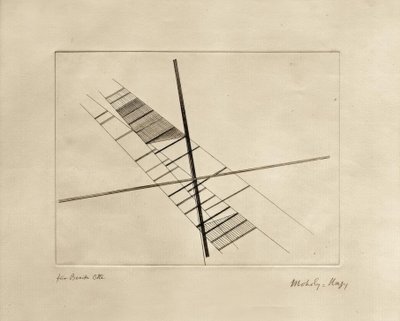 相交的对角线 作者 拉斯洛·莫霍利·纳吉（Laszlo Moholy Nagy）