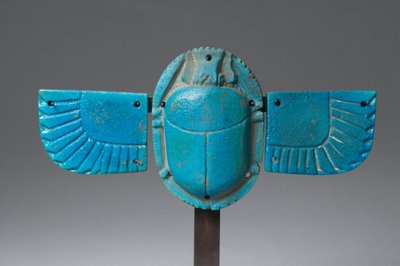 翼金龟子（彩陶） 作者 Late Period Egyptian
