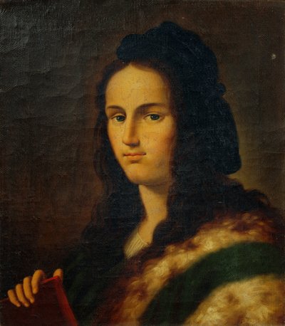画家拉斐尔的肖像，由拉坦齐奥-奎雷纳（1768-1853）绘制。 作者 Lattanzio Querena