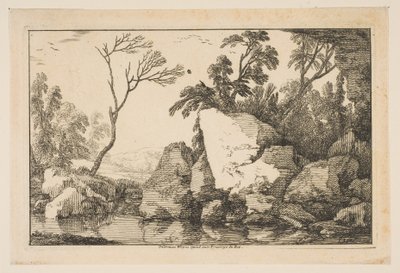 死树，1640年。 作者 劳伦·德拉·海尔