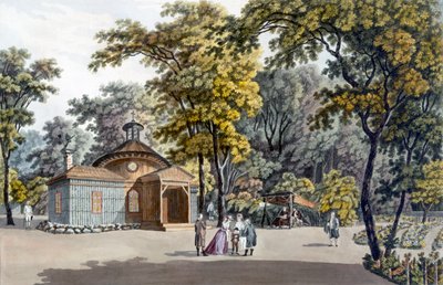 1790年，奥地利拉克森堡皇宫花园的冬宫 作者 Laurenz Janscha