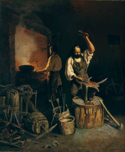 锻造厂，1845年 作者 拉夫尔·库兹米奇·普拉霍夫