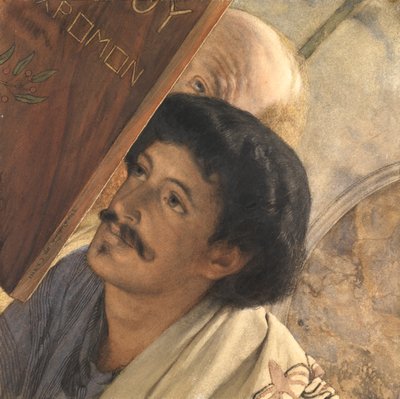 查尔斯·德尚（Charles Deschamps），亨利华莱士（Henry Wallace），1874年 作者 劳伦斯·阿尔玛·塔德玛