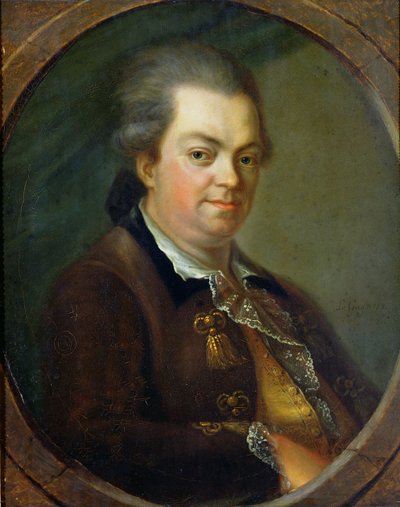 肖像被认为是亚历山德罗迪卡利奥斯特罗（1743-95）1778年 作者 Le Gay