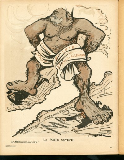 黄油盘，编号 238，讽刺色彩 作者 里尔·德·卡马拉