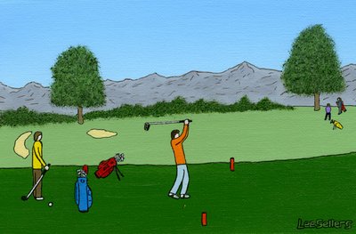 2011年周日大道，（帆布上的丙烯酸和墨水） 作者 李·塞勒斯