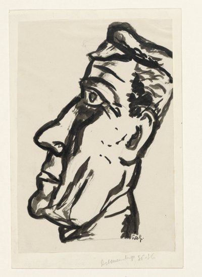 曼南科普 作者 Leo Gestel（艺术家签名）
