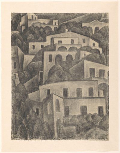Gezicht op Positano 作者 里奥格斯特尔