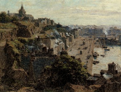 格兰维尔，早晨，1892年 作者 莱昂·奥古斯丁·莱米特