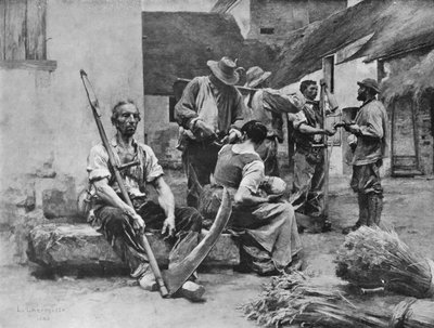 收割者的付出，1882年，1911年 作者 莱昂·奥古斯丁·莱米特