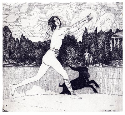 远见杂志Zolotoe Runo 1906 No.4，1906 作者 莱昂·巴克斯特
