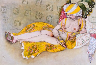The Yellow Sultana, 1916年。 作者 莱昂·巴克斯特