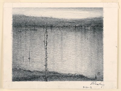 河对岸的风景 作者 里昂·达博