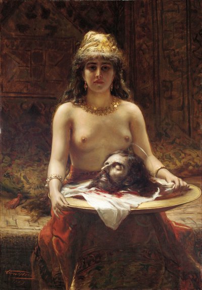 莎乐美，1889年 作者 利昂·赫伯