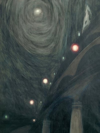 L.Spilliaert，月光 作者 里昂·斯皮里亚特