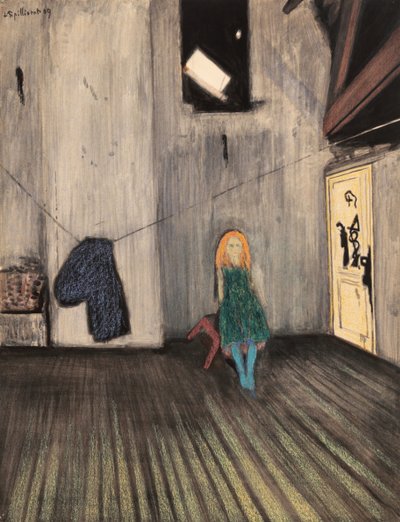 孤独的孤独，1909年。 作者 里昂·斯皮里亚特