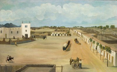 老梅西亚广场，约1885-1886年。 作者 莱昂·特劳塞特