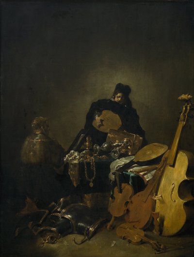 虚荣的寓言（Vanitas） 作者 莱昂纳特·布拉默