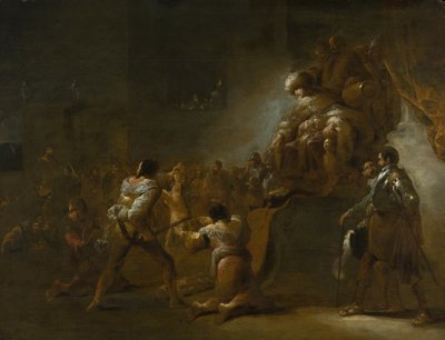 所罗门审判，1640年代。 作者 伦纳德·布雷默