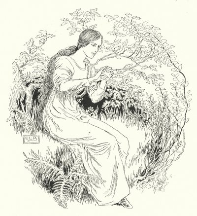我去了木头那里，得到了它（雕刻）。 作者 伦纳德·莱斯利·布鲁克