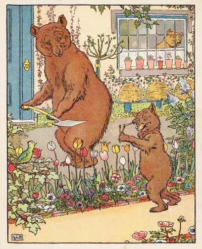 三只熊》（彩色印刷版） 作者 伦纳德·莱斯利·布鲁克