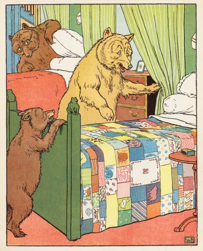 三只熊》（彩色印刷版） 作者 伦纳德·莱斯利·布鲁克