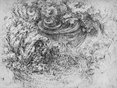 暴云，c1480 1945 作者 达芬奇（Leonardo da Vinci）