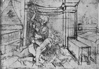 亚里斯多德和菲利斯（c1480 1945） 作者 达芬奇（Leonardo da Vinci）