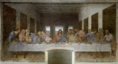主的晚餐 作者 Leonardo da Vinci