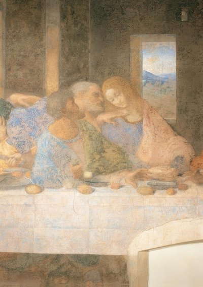 主的晚餐 作者 达芬奇（Leonardo da Vinci）