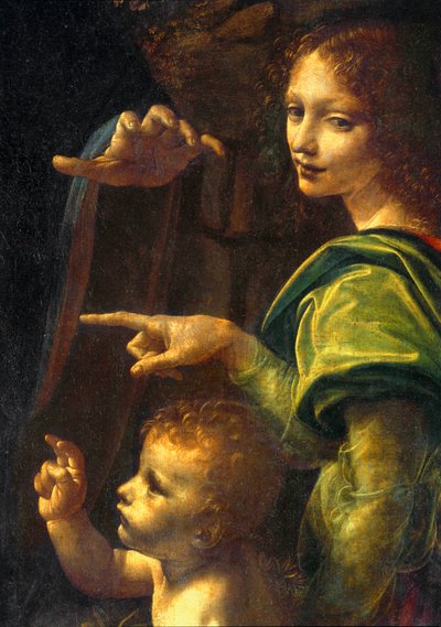 岩石上的圣母... 作者 达芬奇（Leonardo da Vinci）