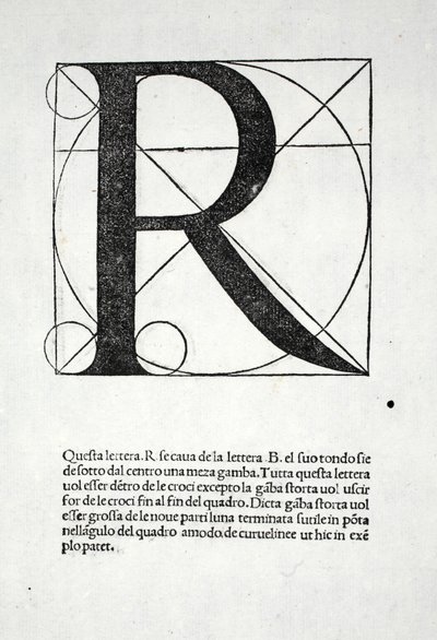 R，来自Luca Pacioli（c.1445-1517）的&39;Divina Proportione&39;插图，最初是酒吧。威尼斯，1509 作者 达芬奇（Leonardo da Vinci）
