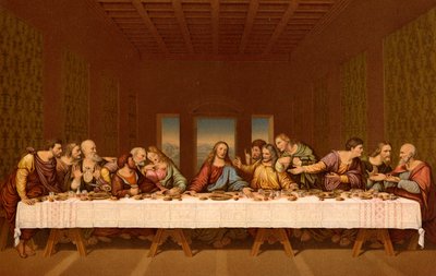 最后的晚餐 作者 达芬奇（Leonardo da Vinci）