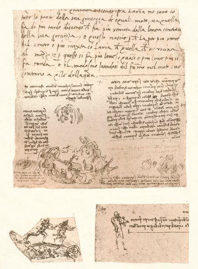 三幅图，c1472-c1519 1883 作者 达芬奇（Leonardo da Vinci）