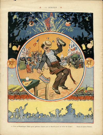 Le Rire》中 Leonce Burret（1865-1915 年）的插图 作者 Leonce Burret