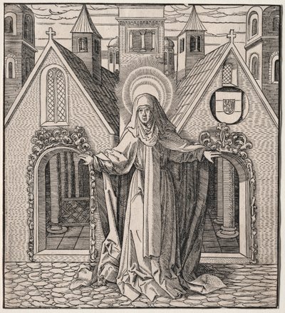 Sancta Rega，1512-1516年。 作者 莱昂哈德·贝克