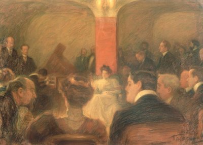 大键琴演奏家万达·亚历山德拉·兰多斯卡（1879-1959）的音乐会 作者 列昂尼德·奥西波维奇·帕斯捷尔纳克