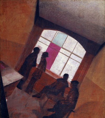 一个房间，1920年代 作者 列昂尼德·特列季耶维奇·楚皮亚托夫