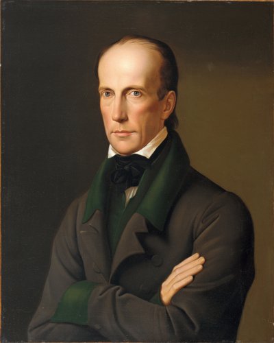 奥地利大公约翰（1782-1859 年）肖像》，作者 Leopold Kupelwieser（1796-1862 年）。布面油画 作者 利奥波德·库佩尔维瑟