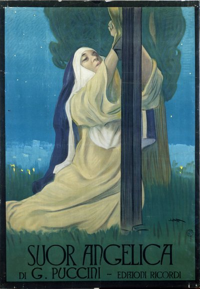 Opera “Suor Angelica” (Sister Angelica) by Giacomo Puccini 作者 利奥波多·梅特里科维奇